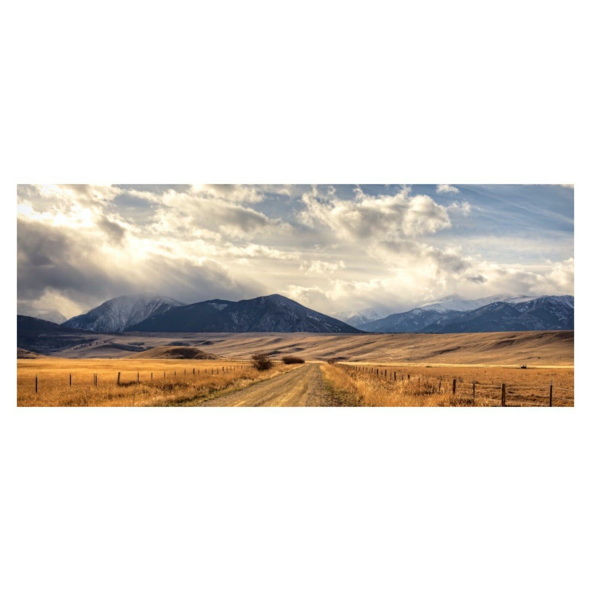 Fine Art Prints - "Montana Road" | Nature Landscape Photography