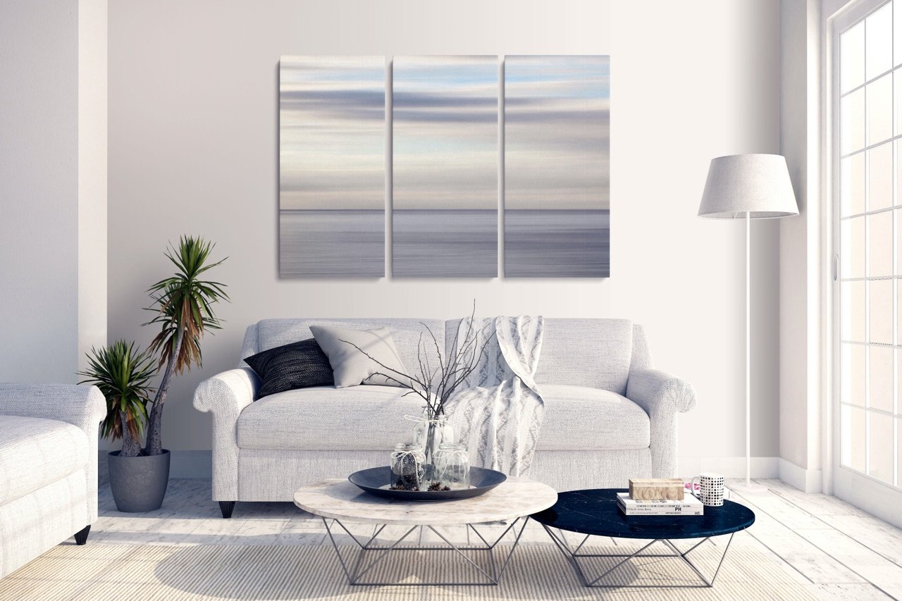 Fine Art Prints - "Ocean Mood Triptych" | Coastal Abstract Photography