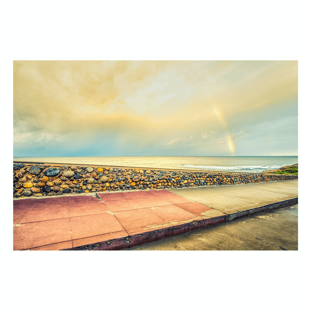 Fine Art Prints - "Rainbows And Rainbows" | Colorful Ocean Rainbow Photograph