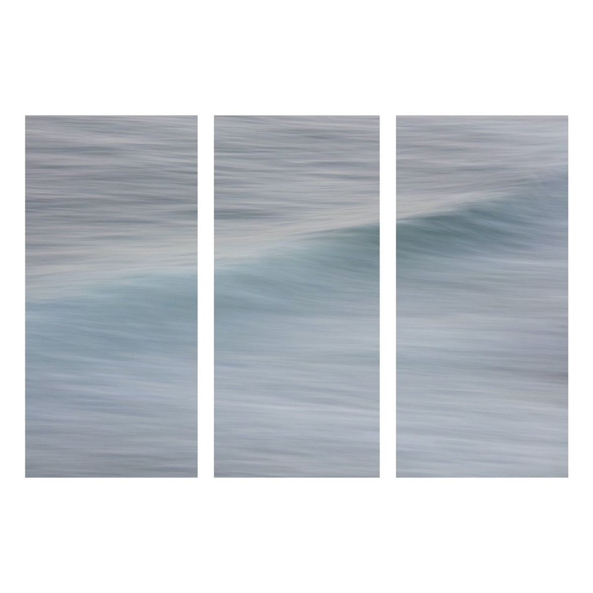 Fine Art Prints - "Soothing Swell Triptych" | Coastal Abstract Photography