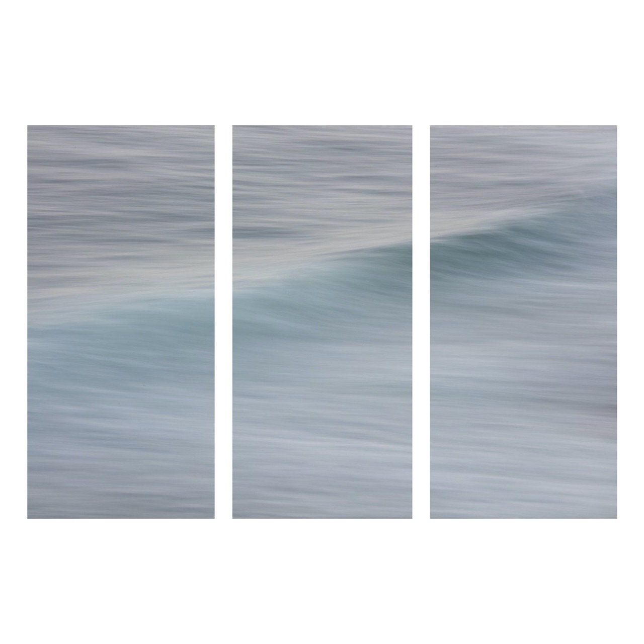 Fine Art Prints - "Soothing Swell Triptych" | Coastal Abstract Photography