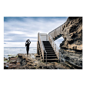 Fine Art Prints - Sunset Cliffs Surfer