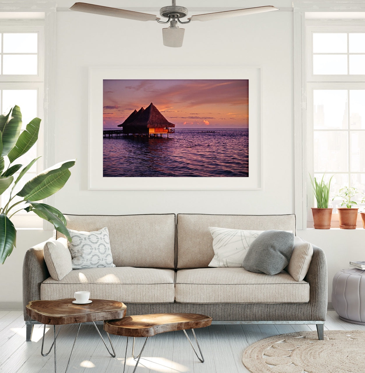 Fine Art Prints - "Tahitian Sunset" | Landscape Photography Print