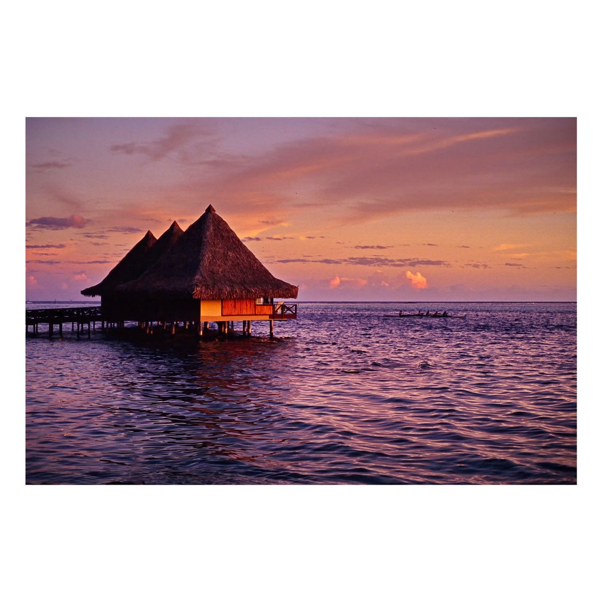 Fine Art Prints - "Tahitian Sunset" | Landscape Photography Print