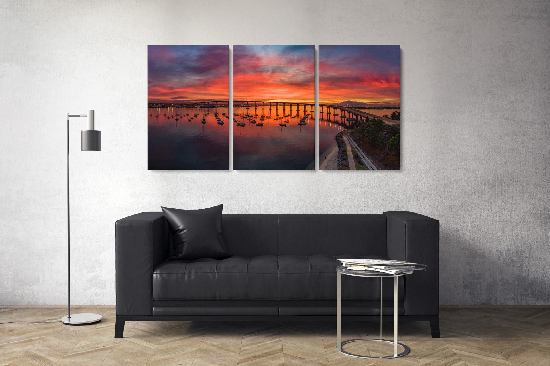 Fine Art Prints - "The Lone Photographer Triptych" | Coastal Photography Prints