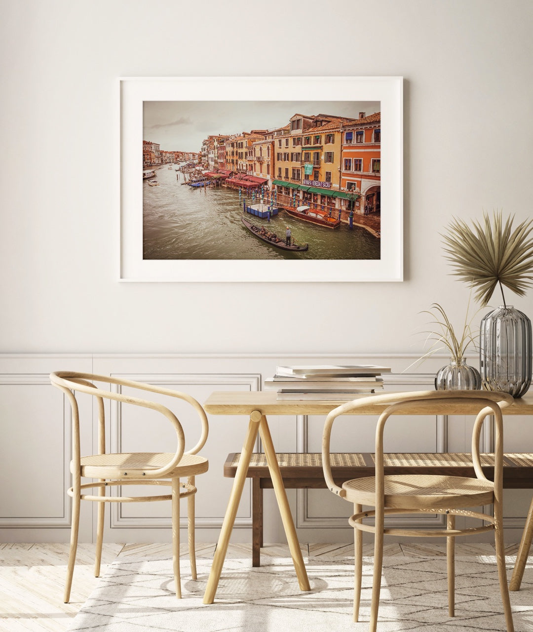 Fine Art Prints - "View From The Rialto Bridge" | Italy Photography Print