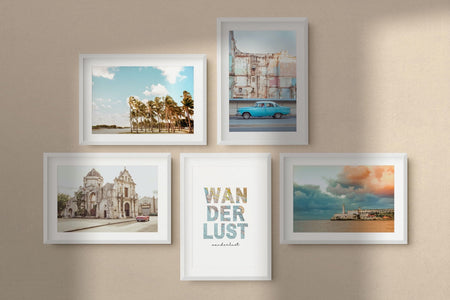 Graphic Art Print - "Wanderlust" | Graphic Art Print