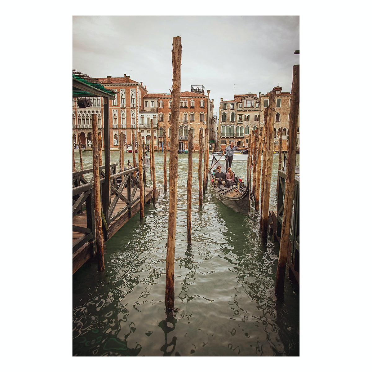 Matted Prints - "Canal, Venice" | Matted Print