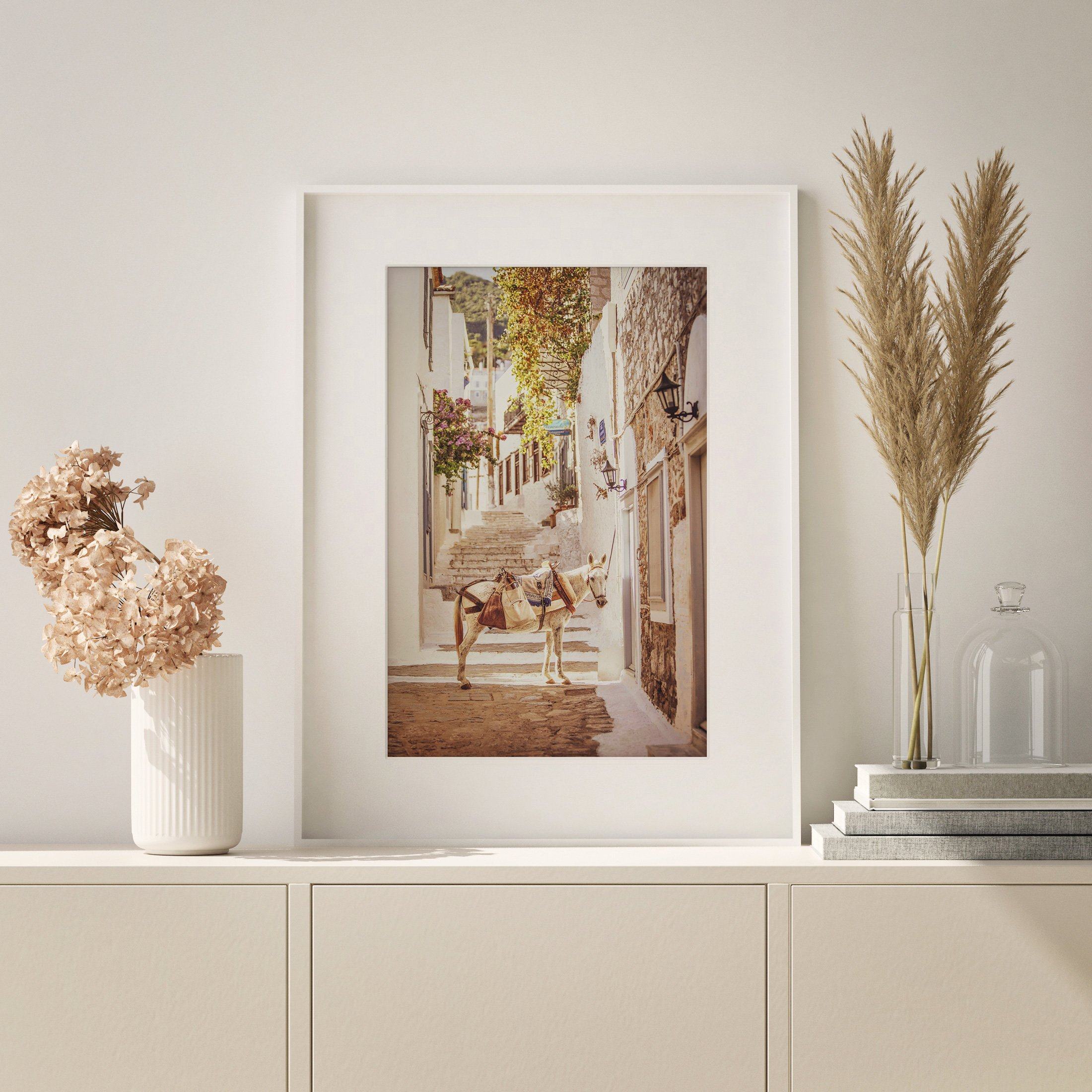 Matted Prints - "Hydra, Greece" | Matted Print