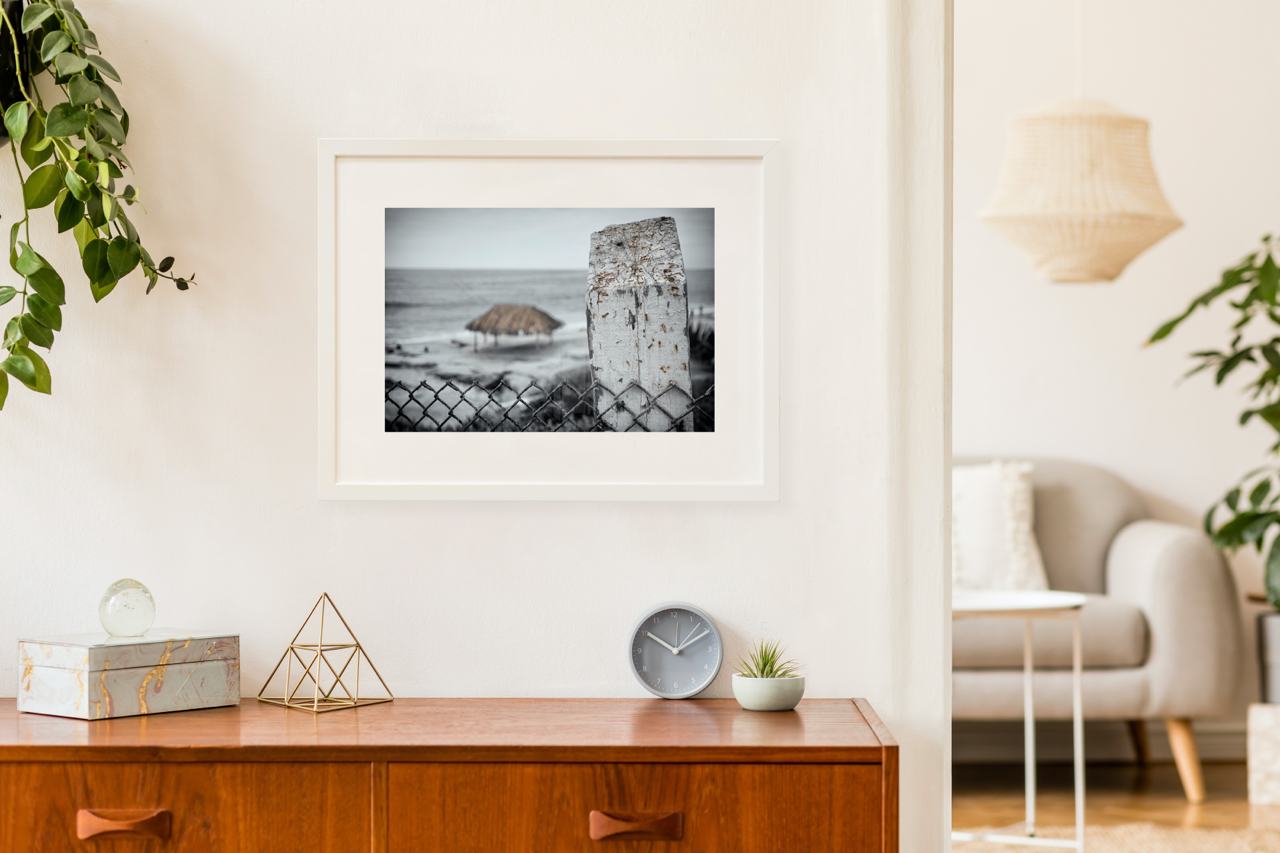 Matted Prints - "Lost Messages" | Beach Photography Prints