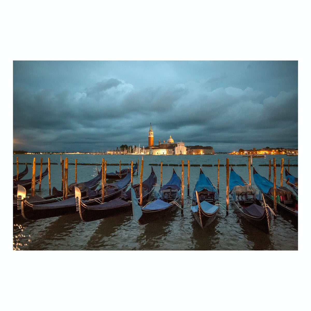 Matted Prints - "View Of The Island Of San Giorgio Maggiore, Venice" | Travel Photography Prints