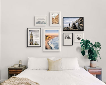 "San Diego Vibes Gallery Wall" | 7 Piece Art Set