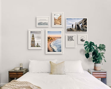 "San Diego Vibes Gallery Wall" | 7 Piece Art Set