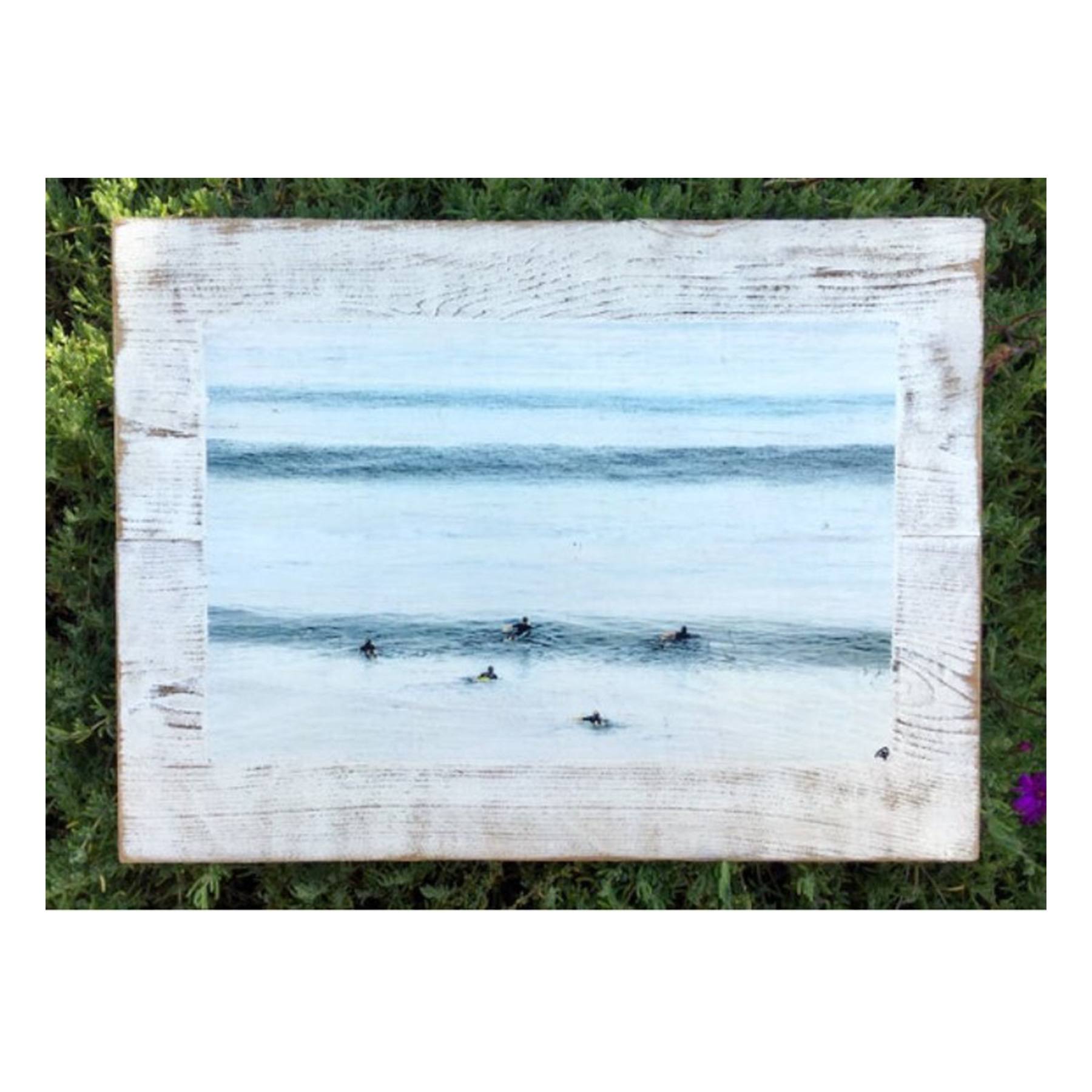 Wood Art Print - "Summer Surf"| Wood Surf Wall Art