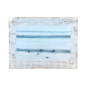 Wood Art Print - "Summer Surf"| Wood Surf Wall Art